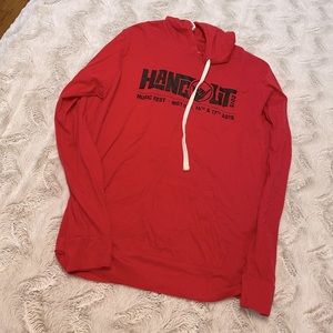 Music festival hooded long sleeve